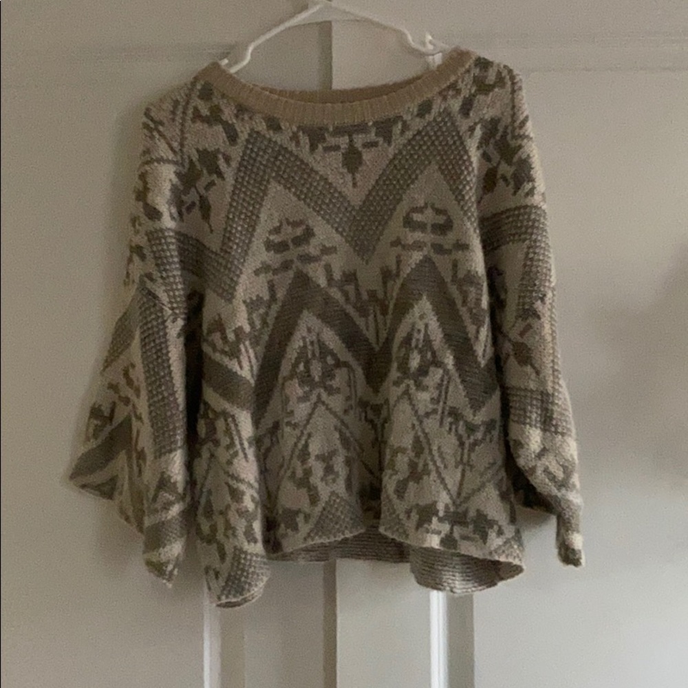 Free people s/s Nordic sweater